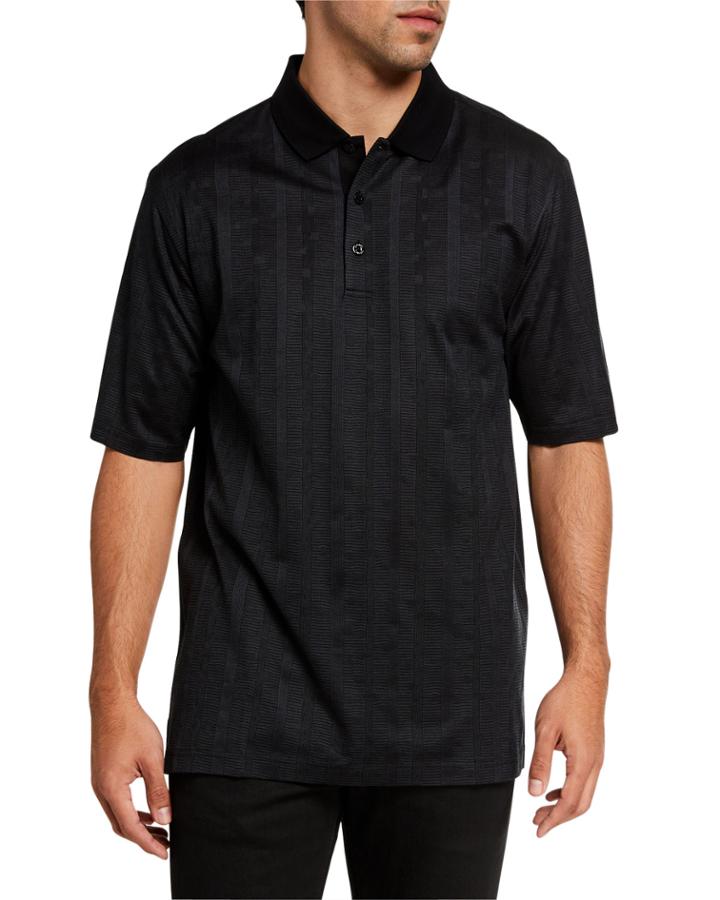 Men's Three-button Polo