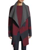 Reversible Jacquard Cashmere Cardigan