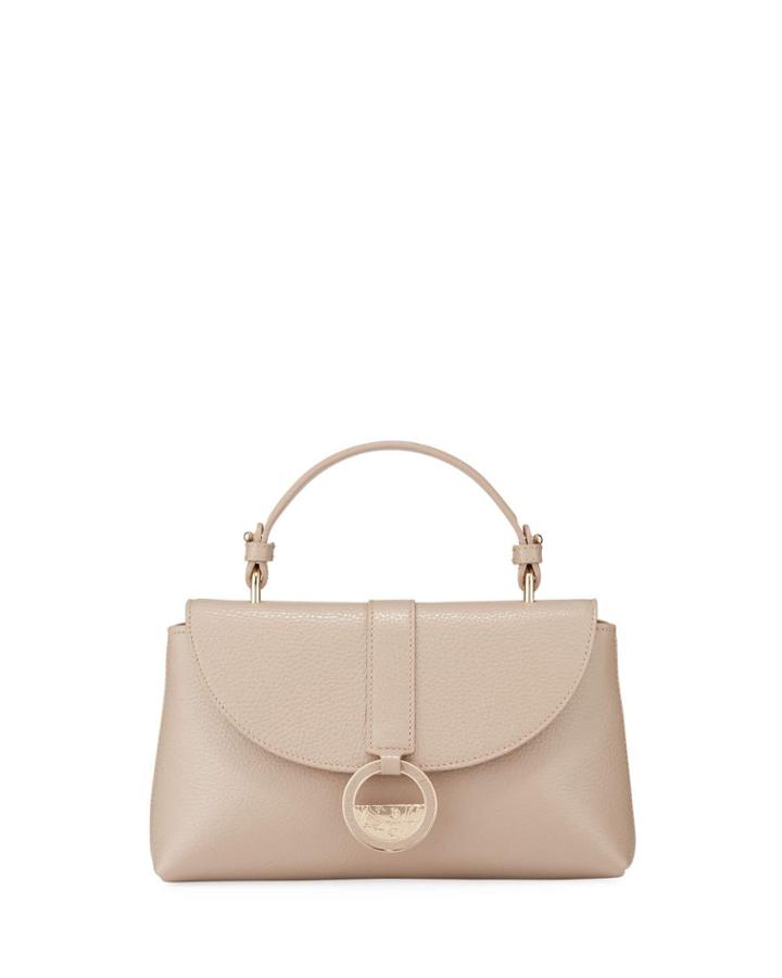 Saffiano Top-handle Satchel Bag,