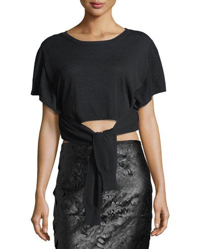 Tie-front Crop
