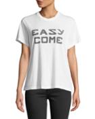 Easy Girlfriend Graphic Crewneck Tee