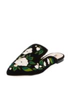 Niana Floral-embroidered