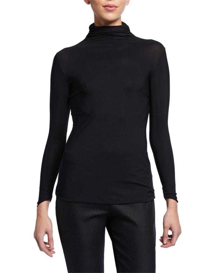 Lupis Long-sleeve Turtleneck Top