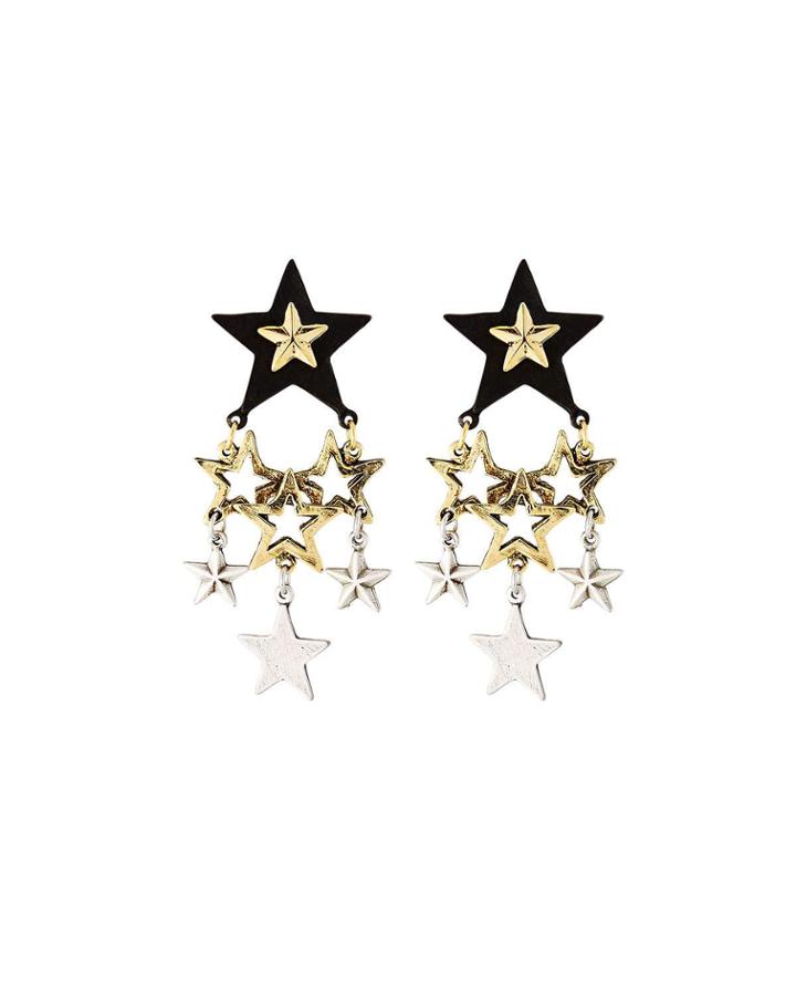 Star Chandelier Earrings