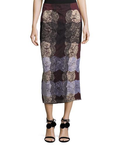 Mixed-lace Paneled