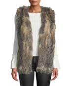 Mid Length Fur Vest