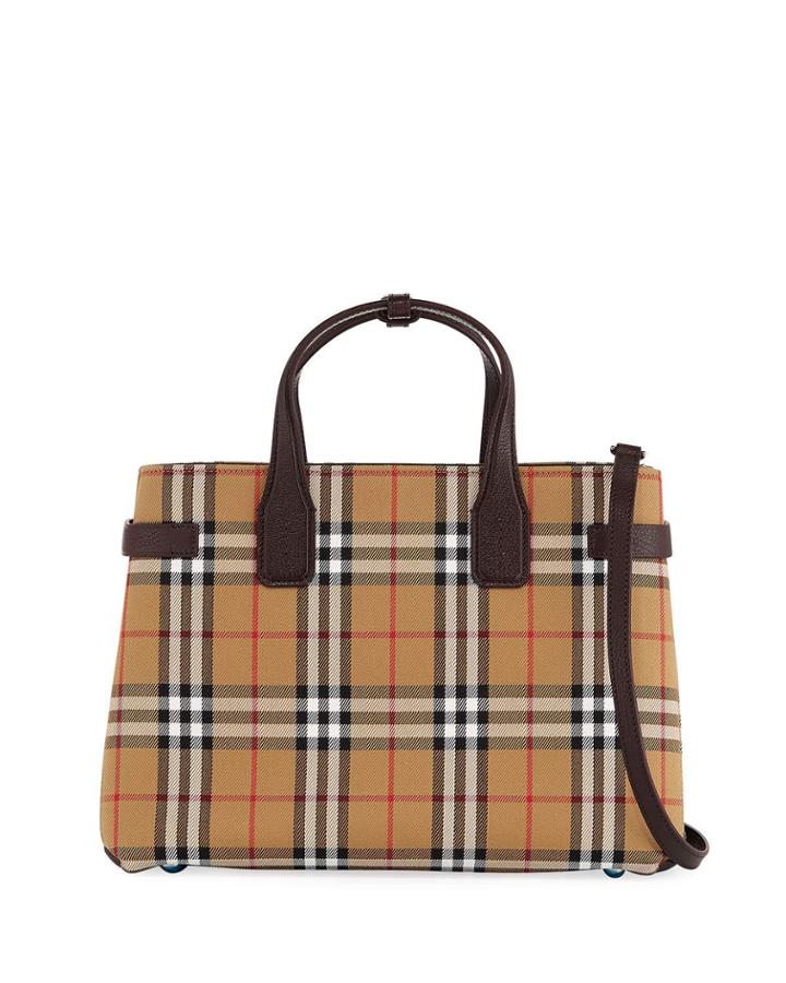 Check Medium Tote Bag