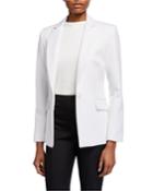 Fitted One-button Blazer
