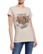 Aerosmith Distressed Graphi T-shirt