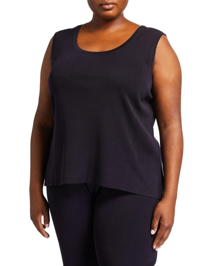 Plus Size Classic Knit Tank