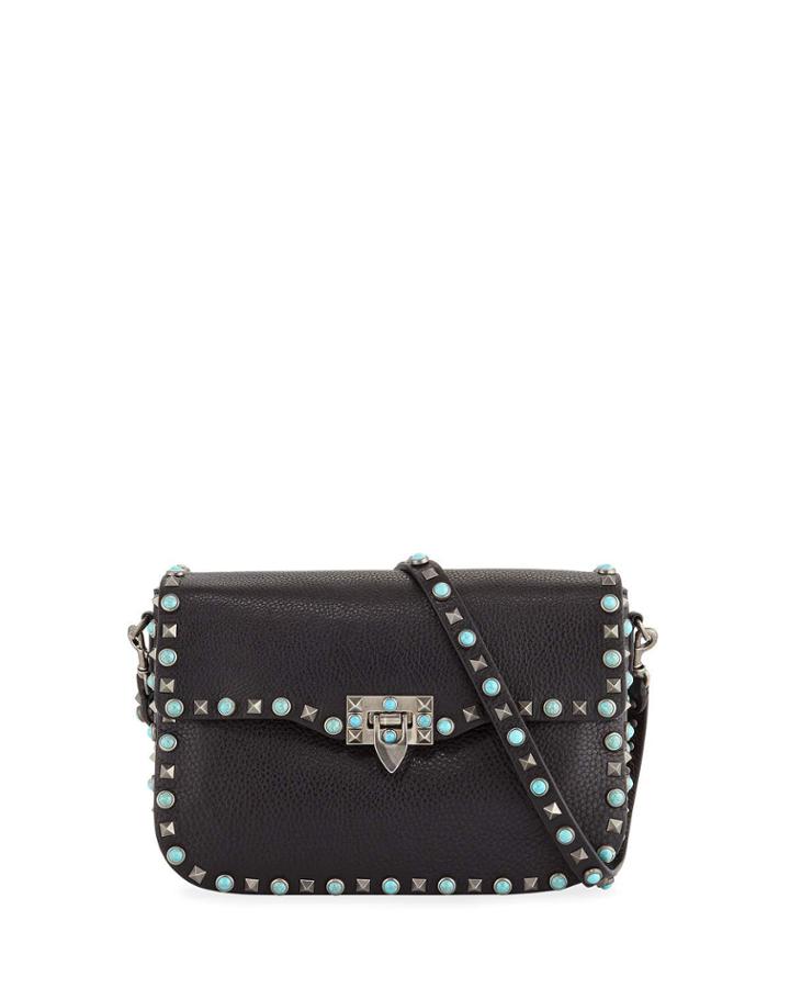 Rockstud Turquoise Bead
