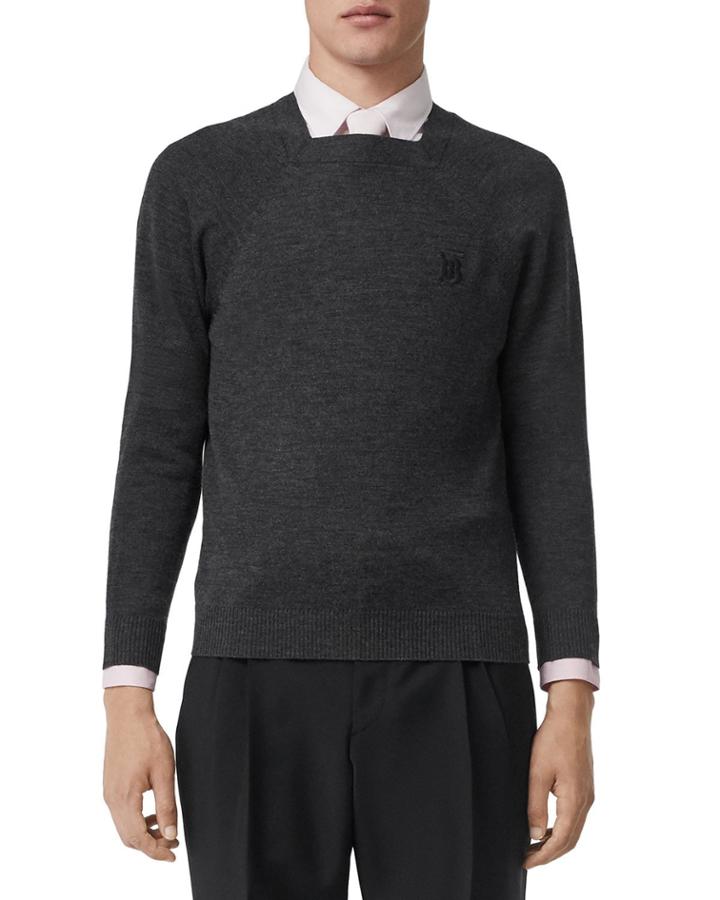 Men's Square-neck Wool