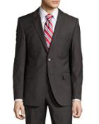 James/sharp Modern-fit Two-piece Suit, Dark Brown