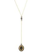 Old World Double-sided Y-drop Necklace