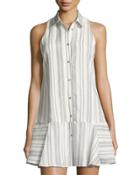 Drew Striped Fit-and-flare