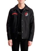 Men's Portland Trailblazers Patched Coach's Jacket