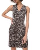 Cheetah Scuba V-neck Sleeveless