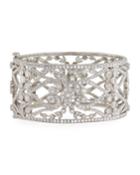 18k Diamond Pav&eacute; Flower &