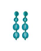 Spliced Globe Statement Clip-on Earrings