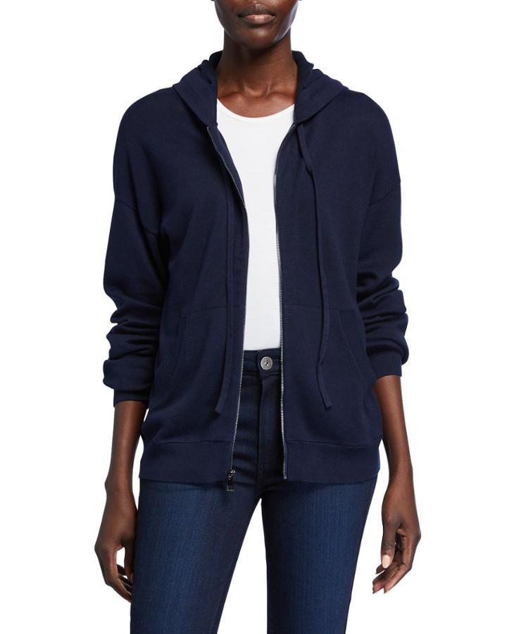 Sixtine Bis Studded Skull Hooded Cardigan