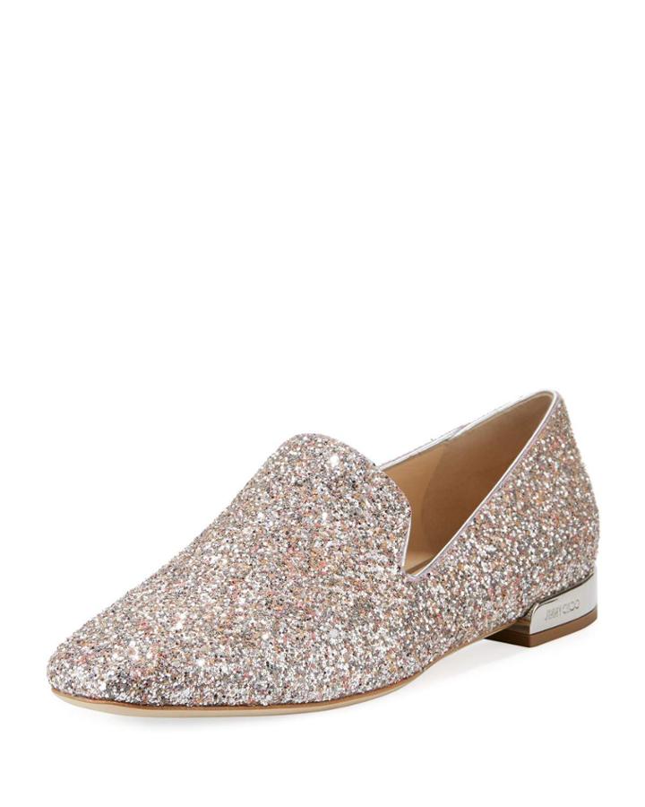 Jaida Flat Speckled Glitter