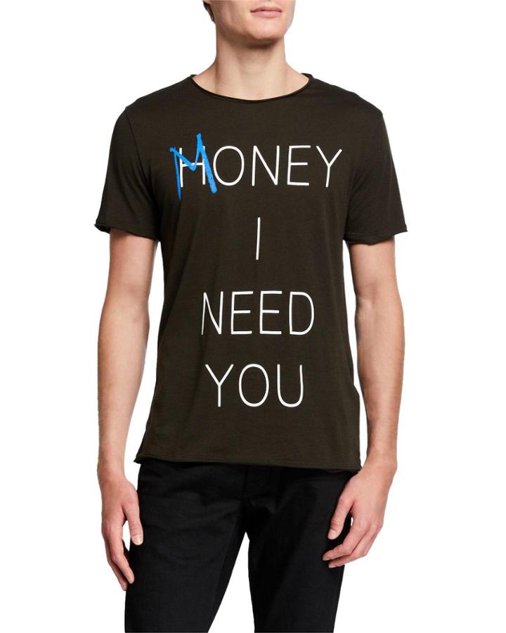 Men's I Need You Short-sleeve Cotton