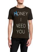 Men's I Need You Short-sleeve Cotton