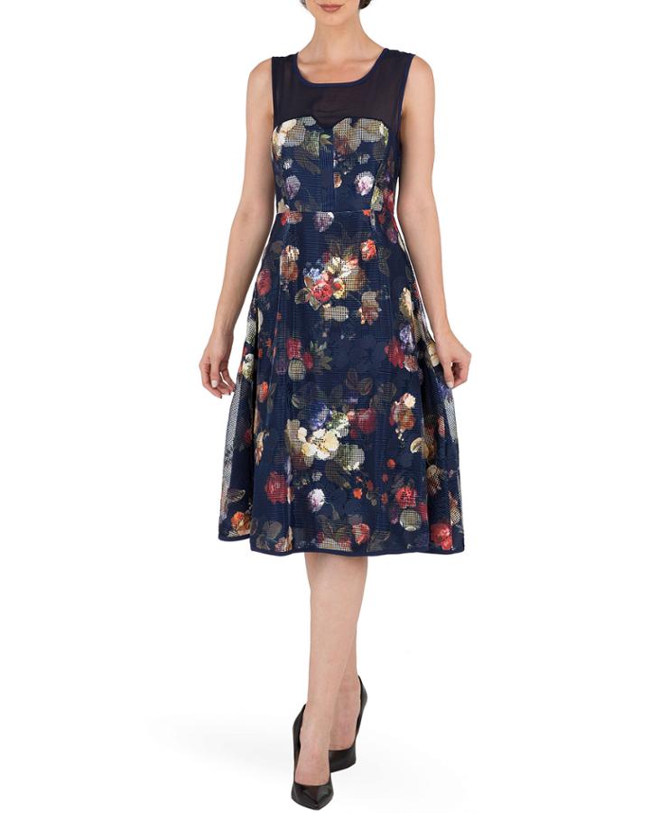 Angel Floral A-line Dress