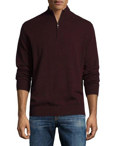 Cashmere Zip-neck