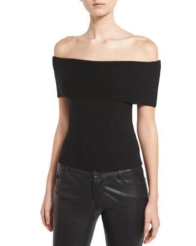 Romi Off-the-shoulder Fold-over