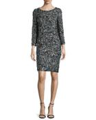 3/4-sleeve Mosaic