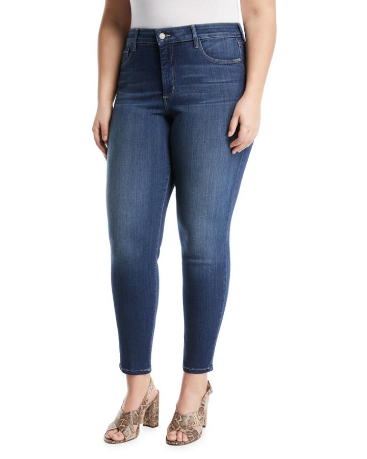 Ami High-rise Skinny Denim Leggings,