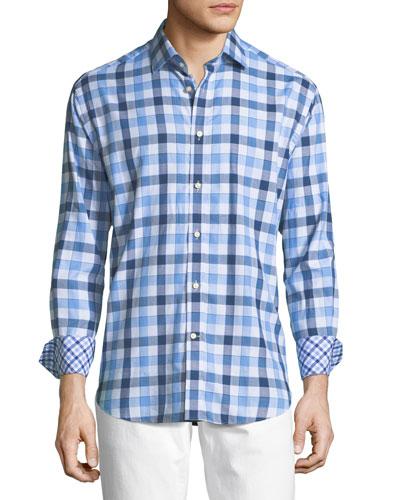 Big Gingham Long-sleeve
