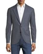 Suit-type Chambray Jacket
