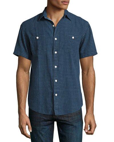 Seasons Check-print Short-sleeve