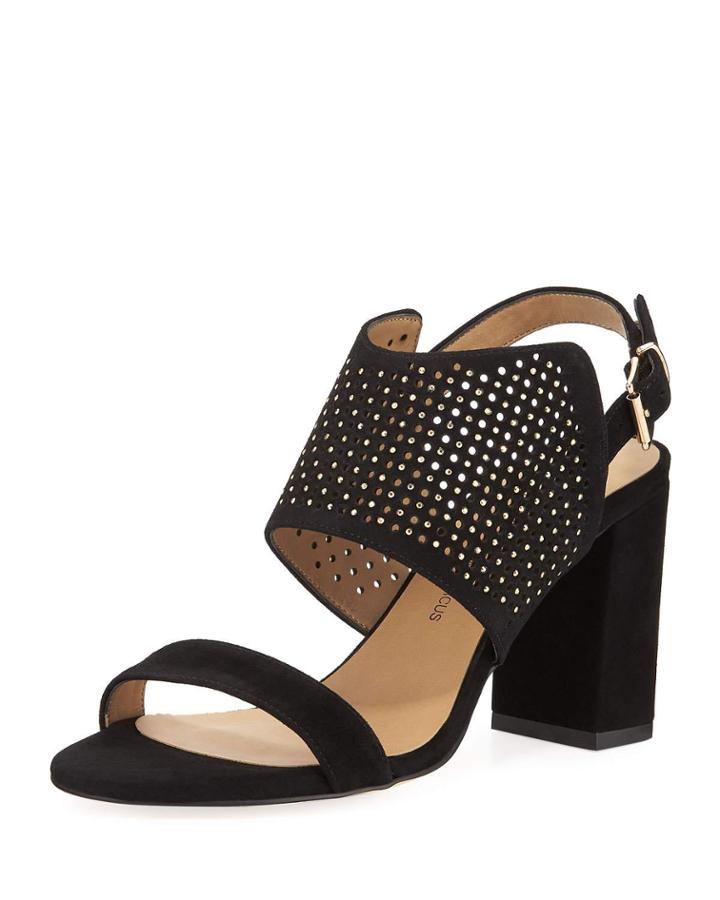 Brae Perforated Suede