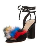 Nicolette Suede Fur City