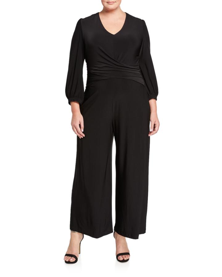 Plus Size Jersey Jumpsuit
