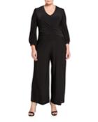 Plus Size Jersey Jumpsuit