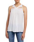 Irene Twisted Cutout Top
