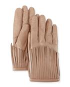 Sheepskin Fringe Gloves, Alpaca