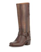 Harness Americana Leather Knee Boot
