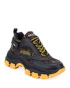 Men's Pegasus Camo & Leather Chunky