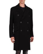 Men's Double-breasted Wool Coat