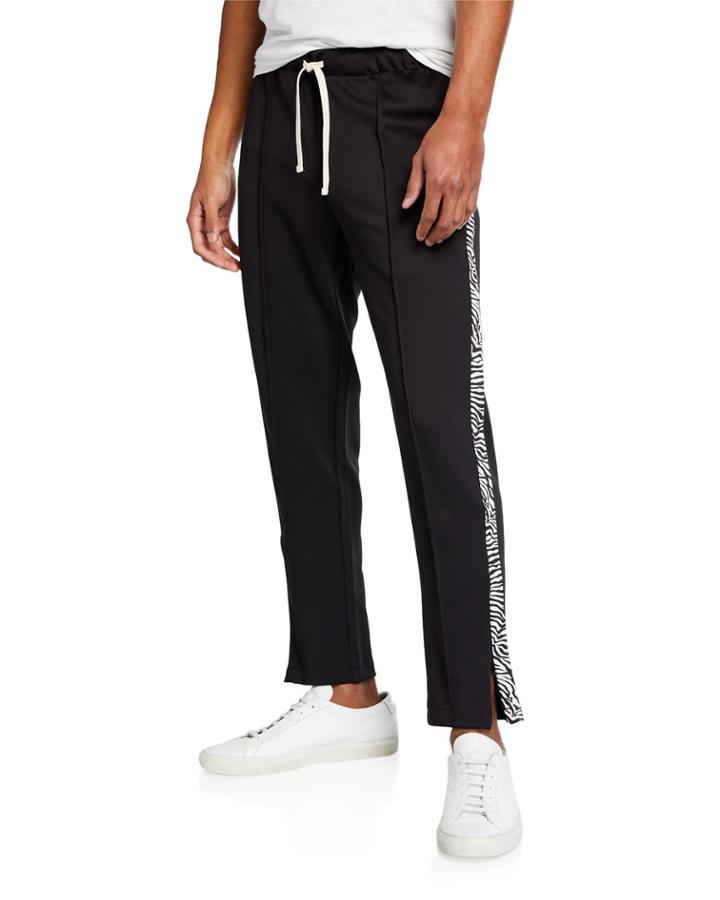 Men's Zebra Stripe Track Pants