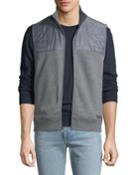 Men's Quilted Fleece Vest