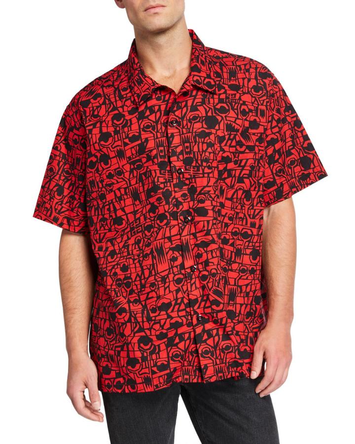 Men's Monster Print