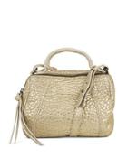 Turner Bubble Micro Duffel Bag, Gold