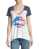 American Kiss Jersey Tee