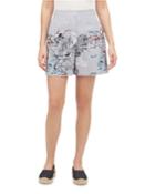Ryerson Lido-print Striped High-waist